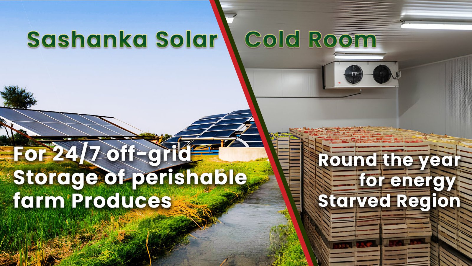 Solar Cold Room Video